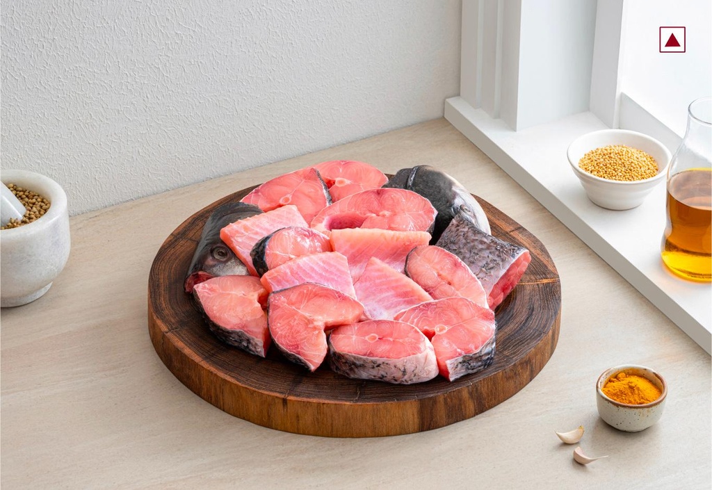 Rohu (1.4kg) - Bengali Cut, With Head